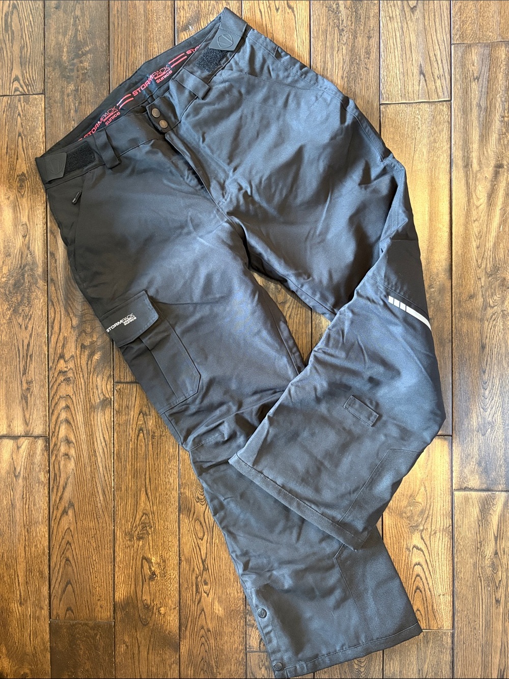 Men's Black Snowboard/Ski Pants - Waterproof Insulated
